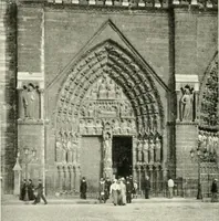 An illustration from Cathedrals and cloisters of the Isle de France (1910)