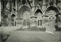 An illustration from Cathedrals and cloisters of the Isle de France (1910)