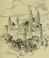 An illustration from The cathedrals and churches of the Rhine (1906)