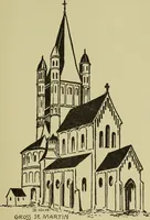 An illustration from The cathedrals and churches of the Rhine (1906)