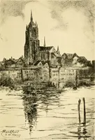 An illustration from The cathedrals and churches of the Rhine (1906)