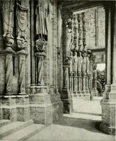 An illustration from Cathedrals and cloisters of the Isle de France : including Bourges, Troyes, Reims and Rouen (1910)