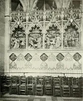 An illustration from Cathedrals and cloisters of the Isle de France : including Bourges, Troyes, Reims and Rouen (1910)