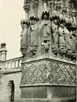 An illustration from Cathedrals and cloisters of the Isle de France : including Bourges, Troyes, Reims and Rouen (1910)