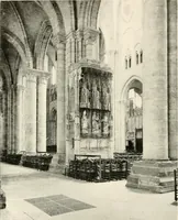 An illustration from Cathedrals and cloisters of the Isle de France : including Bourges, Troyes, Reims and Rouen (1910)