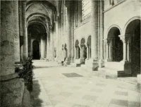 An illustration from Cathedrals and cloisters of the Isle de France : including Bourges, Troyes, Reims and Rouen (1910)