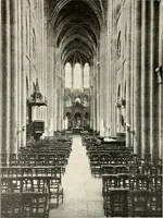 An illustration from Cathedrals and cloisters of the Isle de France : including Bourges, Troyes, Reims and Rouen (1910)