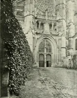An illustration from Cathedrals and cloisters of the Isle de France : including Bourges, Troyes, Reims and Rouen (1910)