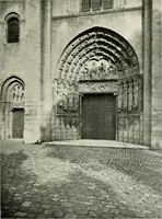 An illustration from Cathedrals and cloisters of the Isle de France : including Bourges, Troyes, Reims and Rouen (1910)