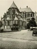 An illustration from Cathedrals and cloisters of the Isle de France : including Bourges, Troyes, Reims and Rouen (1910)