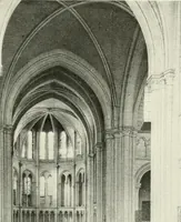 An illustration from Cathedrals and cloisters of the Isle de France : including Bourges, Troyes, Reims and Rouen (1910)