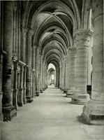 An illustration from Cathedrals and cloisters of the Isle de France : including Bourges, Troyes, Reims and Rouen (1910)