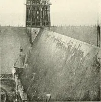 An illustration from Cathedrals and cloisters of the Isle de France : including Bourges, Troyes, Reims and Rouen (1910)