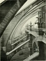 An illustration from Cathedrals and cloisters of the Isle de France : including Bourges, Troyes, Reims and Rouen (1910)