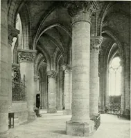 An illustration from Cathedrals and cloisters of the Isle de France : including Bourges, Troyes, Reims and Rouen (1910)