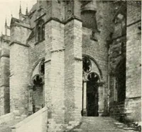 An illustration from Cathedrals and cloisters of the Isle de France : including Bourges, Troyes, Reims and Rouen (1910)