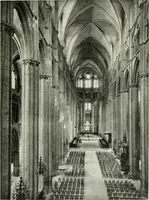 An illustration from Cathedrals and cloisters of the Isle de France : including Bourges, Troyes, Reims and Rouen (1910)