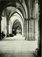 An illustration from Cathedrals and cloisters of the Isle de France : including Bourges, Troyes, Reims and Rouen (1910)
