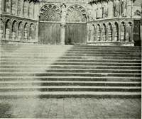An illustration from Cathedrals and cloisters of the Isle de France : including Bourges, Troyes, Reims and Rouen (1910)