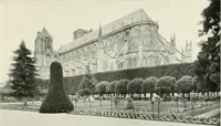 An illustration from Cathedrals and cloisters of the Isle de France : including Bourges, Troyes, Reims and Rouen (1910)