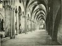 An illustration from Cathedrals and cloisters of the Isle de France : including Bourges, Troyes, Reims and Rouen (1910)