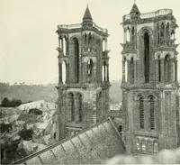 An illustration from Cathedrals and cloisters of the Isle de France : including Bourges, Troyes, Reims and Rouen (1910)