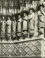 An illustration from Cathedrals and cloisters of the Isle de France : including Bourges, Troyes, Reims and Rouen (1910)