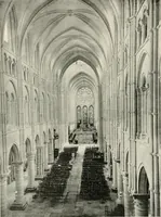 An illustration from Cathedrals and cloisters of the Isle de France : including Bourges, Troyes, Reims and Rouen (1910)