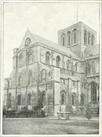 An illustration from The Cathedrals of England and Wales : their history, architecture, and associations ; with a series of Rembrandt plates and many illustrations in the text (1906)