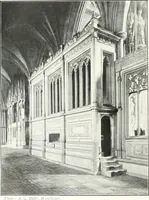 An illustration from The Cathedrals of England and Wales : their history, architecture, and associations ; with a series of Rembrandt plates and many illustrations in the text (1906)