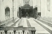 An illustration from The Cathedrals of England and Wales : their history, architecture, and associations ; with a series of Rembrandt plates and many illustrations in the text (1906)