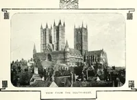 An illustration from The Cathedrals of England and Wales : their history, architecture, and associations ; with a series of Rembrandt plates and many illustrations in the text (1906)