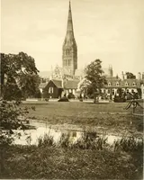 An illustration from The Cathedrals of England and Wales : their history, architecture, and associations ; with a series of Rembrandt plates and many illustrations in the text (1906)