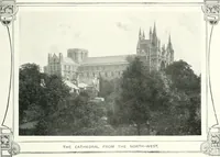 An illustration from The Cathedrals of England and Wales : their history, architecture, and associations ; with a series of Rembrandt plates and many illustrations in the text (1906)