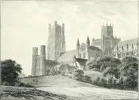 An illustration from The Cathedrals of England and Wales : their history, architecture, and associations ; with a series of Rembrandt plates and many illustrations in the text (1906)