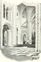 An illustration from The Cathedrals of England and Wales : their history, architecture, and associations ; with a series of Rembrandt plates and many illustrations in the text (1906)