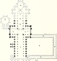 An illustration from The Cathedrals of England and Wales : their history, architecture, and associations ; with a series of Rembrandt plates and many illustrations in the text (1906)