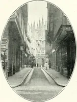 An illustration from The Cathedrals of England and Wales : their history, architecture, and associations ; with a series of Rembrandt plates and many illustrations in the text (1906)