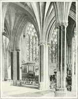 An illustration from The Cathedrals of England and Wales : their history, architecture, and associations ; with a series of Rembrandt plates and many illustrations in the text (1906)