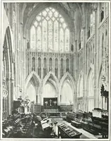 An illustration from The Cathedrals of England and Wales : their history, architecture, and associations ; with a series of Rembrandt plates and many illustrations in the text (1906)