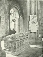 An illustration from The Cathedrals of England and Wales : their history, architecture, and associations ; with a series of Rembrandt plates and many illustrations in the text (1906)