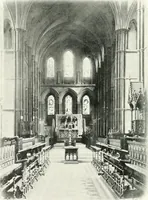 An illustration from The Cathedrals of England and Wales : their history, architecture, and associations ; with a series of Rembrandt plates and many illustrations in the text (1906)