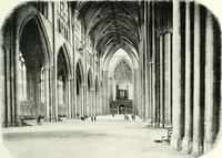 An illustration from The Cathedrals of England and Wales : their history, architecture, and associations ; with a series of Rembrandt plates and many illustrations in the text (1906)
