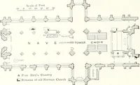 An illustration from The Cathedrals of England and Wales : their history, architecture, and associations ; with a series of Rembrandt plates and many illustrations in the text (1906)
