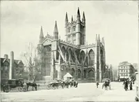 An illustration from The Cathedrals of England and Wales : their history, architecture, and associations ; with a series of Rembrandt plates and many illustrations in the text (1906)