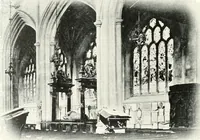 An illustration from The Cathedrals of England and Wales : their history, architecture, and associations ; with a series of Rembrandt plates and many illustrations in the text (1906)