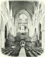 An illustration from The Cathedrals of England and Wales : their history, architecture, and associations ; with a series of Rembrandt plates and many illustrations in the text (1906)