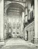 An illustration from The Cathedrals of England and Wales : their history, architecture, and associations ; with a series of Rembrandt plates and many illustrations in the text (1906)