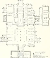 An illustration from The Cathedrals of England and Wales : their history, architecture, and associations ; with a series of Rembrandt plates and many illustrations in the text (1906)