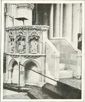 An illustration from The Cathedrals of England and Wales : their history, architecture, and associations ; with a series of Rembrandt plates and many illustrations in the text (1906)